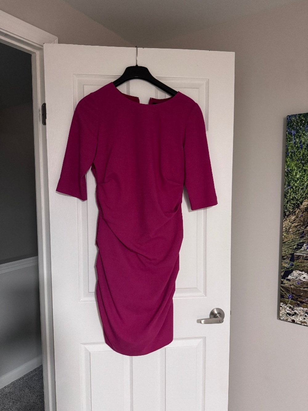 Etcetera size 10 pink sheath dress